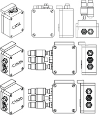 CANopen -CAN and DeviceNet -DNT