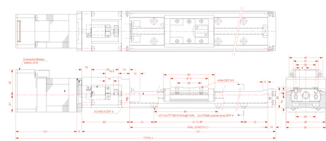 Myostat Motion Control: Linear Actuators Blueprint of Intelligent Linear Systems including Cool Muscle Integrated Servo, Reli-a-Flex Coupling and THK KR slider